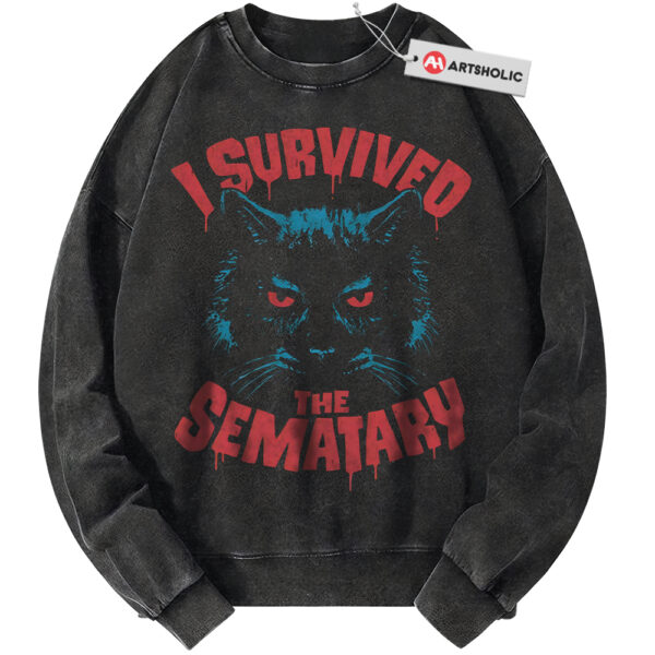 Pet Sematary Sweatshirt, Halloween Sweatshirt, Horror Sweatshirt, Vintage Sweatshirt