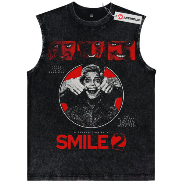 Smile Tank Top, Halloween Tank Top, Horror Tank Top, Vintage Tank Top