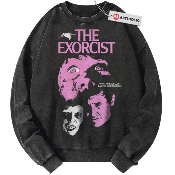 The Exorcist Sweatshirt, Halloween Sweatshirt, Horror Sweatshirt, Vintage Sweatshirt