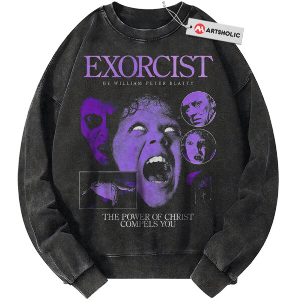 The Exorcist Sweatshirt, Halloween Sweatshirt, Horror Sweatshirt, Vintage Sweatshirt