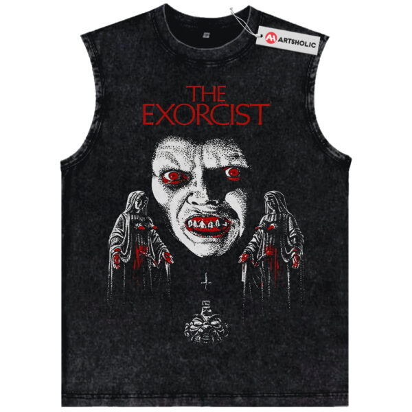 Pazuzu Tank Top, The Exorcist Tank Top, Halloween Tank Top, Horror Tank Top, Vintage Tank Top