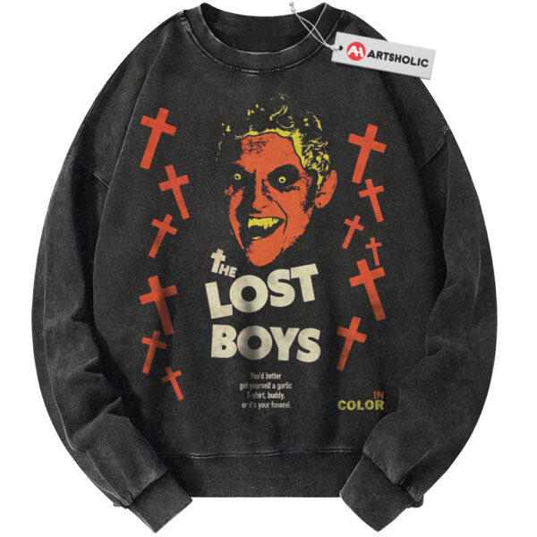 The Lost Boys Sweatshirt, Halloween Sweatshirt, Horror Sweatshirt, Vintage Sweatshirt