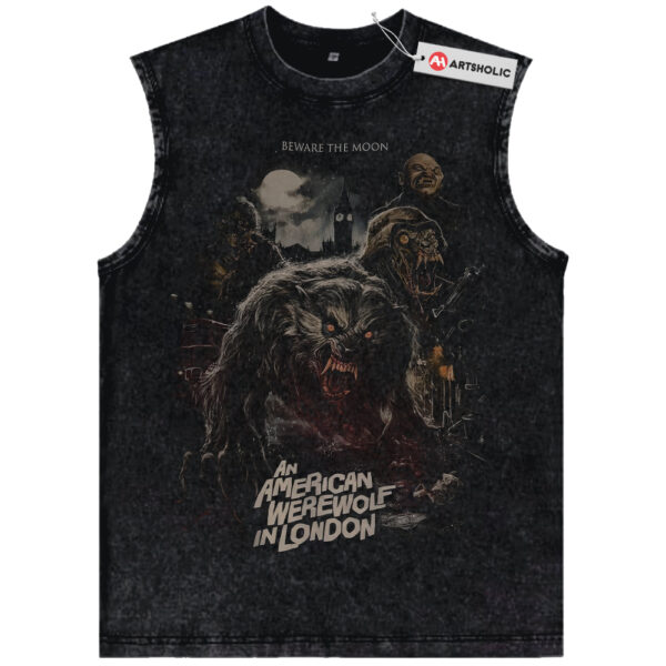 An American Werewolf in London Tank Top, Halloween Tank Top, Horror Tank Top, Vintage Tank Top