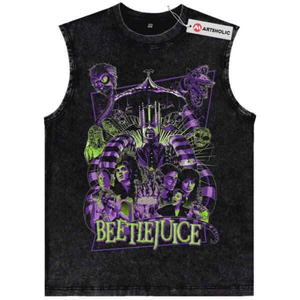 Beetlejuice Tank Top, Halloween Tank Top, Horror Movie Tank Top, Vintage Tank Top