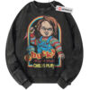 Chucky Sweatshirt, Child's Play Sweatshirt, Halloween Sweatshirt, Horror Sweatshirt, Vintage Sweatshirt