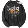 Iconic Slasher Villains Sweatshirt, Halloween Sweatshirt, Horror Sweatshirt, Vintage Sweater