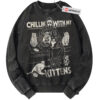 Ghostface Sweatshirt, Scream Sweatshirt, Halloween Sweatshirt, Horror Sweatshirt, Vintage Sweatshirt