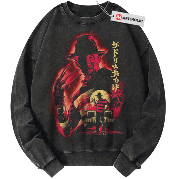 Freddy Krueger Sweatshirt, A Nightmare on Elm Street Sweatshirt, Halloween Sweatshirt, Horror Sweatshirt, Vintage Sweatshirt