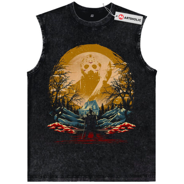 Jason Voorhees Tank Top, Friday the 13th Tank Top, Halloween Tank Top, Horror Tank Top, Vintage Tank Top