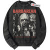 Barbarian Sweatshirt, Halloween Sweatshirt, Horror Sweatshirt, Vintage Sweater