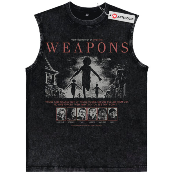 Weapons Tank Top, Halloween Tank Top, Horror Tank Top, Vintage Tank Top