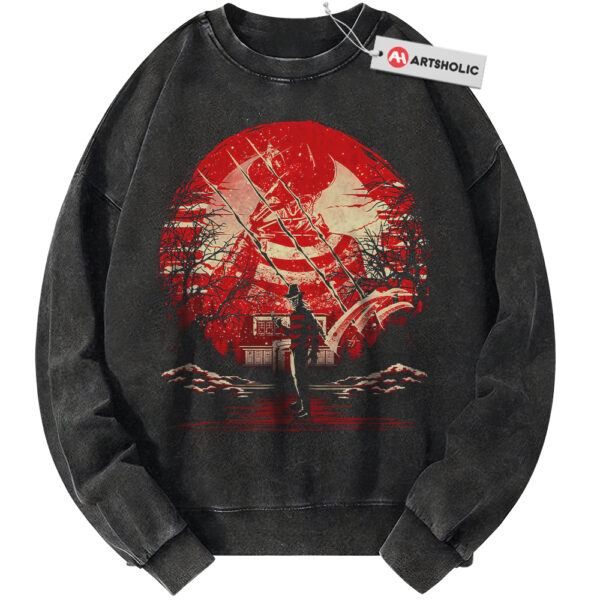 Freddy Krueger Sweatshirt, A Nightmare on Elm Street Sweatshirt, Halloween Sweatshirt, Horror Sweatshirt, Vintage Sweater