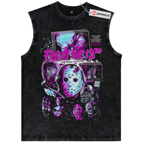 Jason Voorhees Tank Top, Friday the 13th Tank Top, Halloween Tank Top, Horror Tank Top, Vintage Tank Top