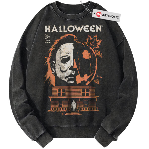 Michael Myers Sweatshirt, Halloween Sweatshirt, Horror Sweatshirt, Vintage Sweatshirt