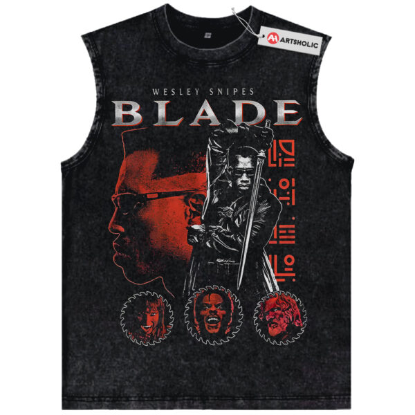 Blade Tank Top, Halloween Tank Top, Horror Tank Top, Vintage Tank Top