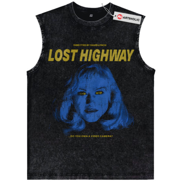 Lost Highway Tank Top, Halloween Tank Top, Horror Tank Top, Vintage Tank Top