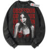 Obsession Sweatshirt, Halloween Sweatshirt, Horror Sweatshirt, Vintage Sweatshirt