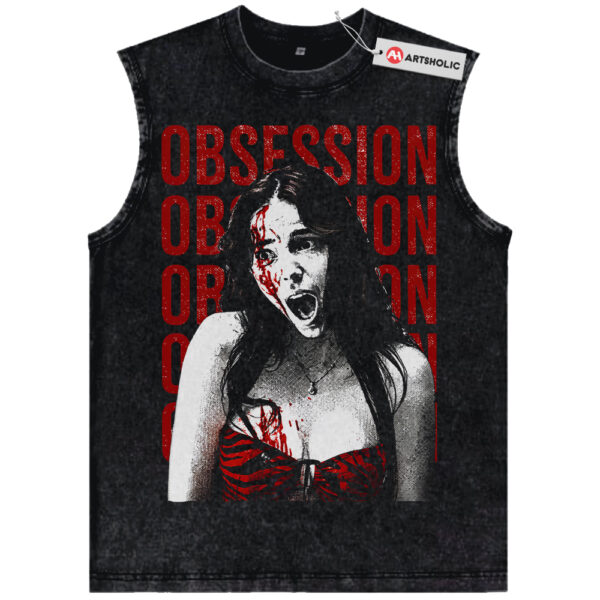Obsession Tank Top, Halloween Tank Top, Horror Tank Top, Vintage Tank Top