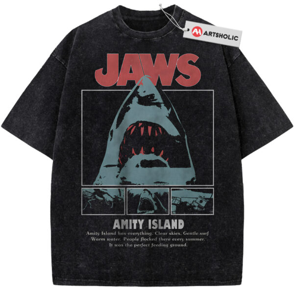 Jaws Shirt, Halloween Shirt, Horror Shirt, Vintage Tee