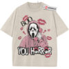 Ghostface Shirt, Scream Shirt, Halloween Shirt, Valentine Shirt, Horror Shirt, Vintage Tee