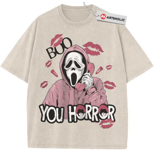 Ghostface Shirt, Scream Shirt, Halloween Shirt, Valentine Shirt, Horror Shirt, Vintage Tee