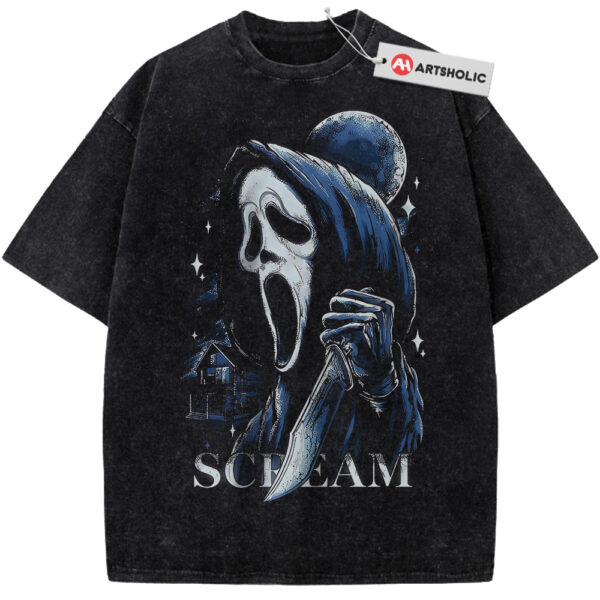 Ghostface Shirt, Scream Shirt, Halloween Shirt, Horror Shirt, Vintage Tee