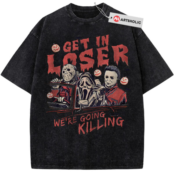 Michael Myers Shirt, Jason Voorhees Shirt, Ghostface Shirt, Halloween Shirt, Horror Shirt, Vintage Tee