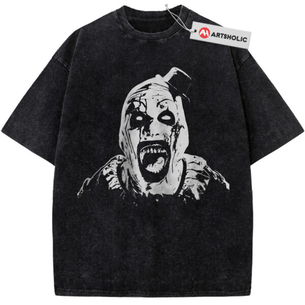 Art the Clown Shirt, Terrifier Shirt, Halloween Shirt, Horror Shirt, Vintage T-Shirt