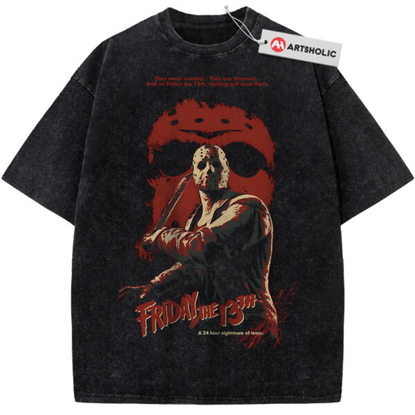 Jason Voorhees Shirt, Friday the 13th Shirt, Halloween Shirt, Horror Shirt, Vintage T-Shirt
