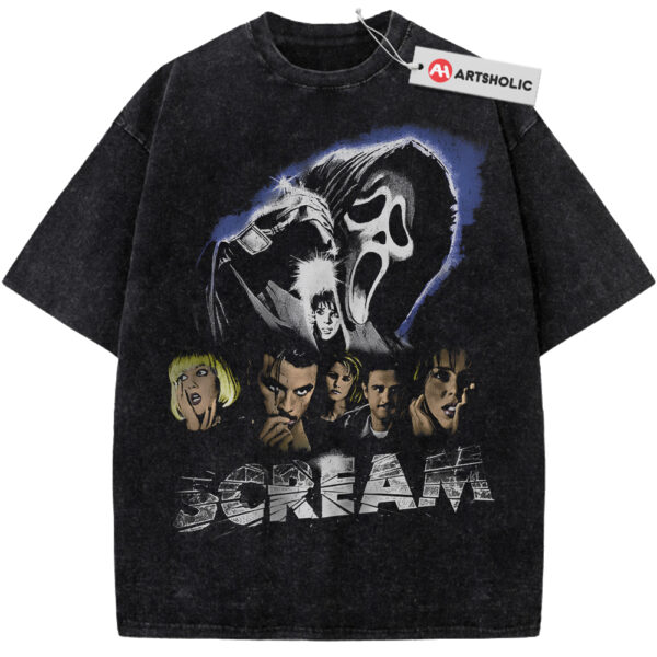 Ghostface Shirt, Scream Shirt, Halloween Shirt, Horror Shirt, Vintage T-Shirt
