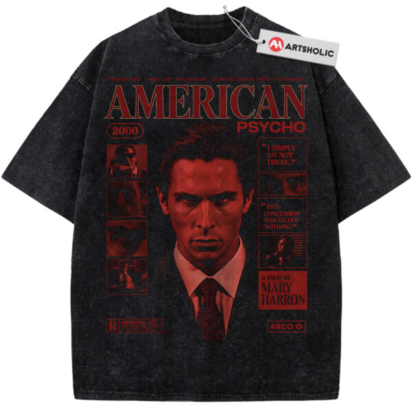 American Psycho Shirt, Halloween Shirt, Horror Movie Shirt, Vintage T-Shirt