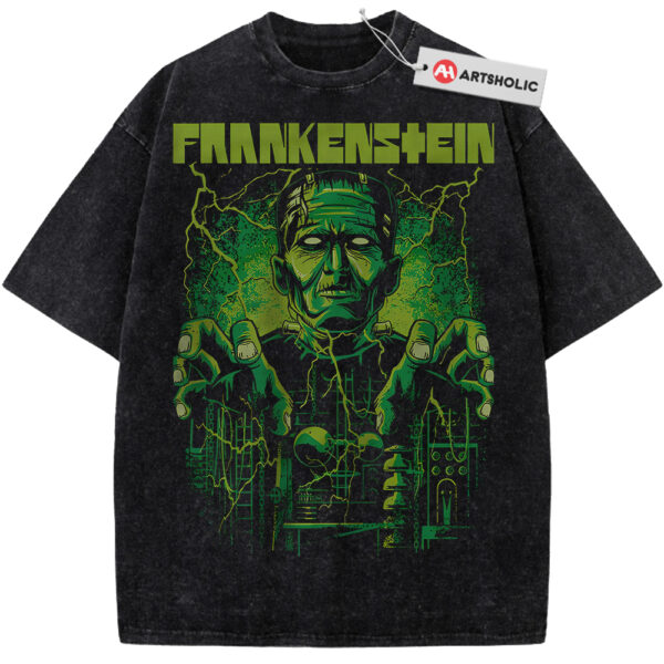 Frankenstein Shirt, Halloween Shirt, Horror Shirt, Vintage T-Shirt