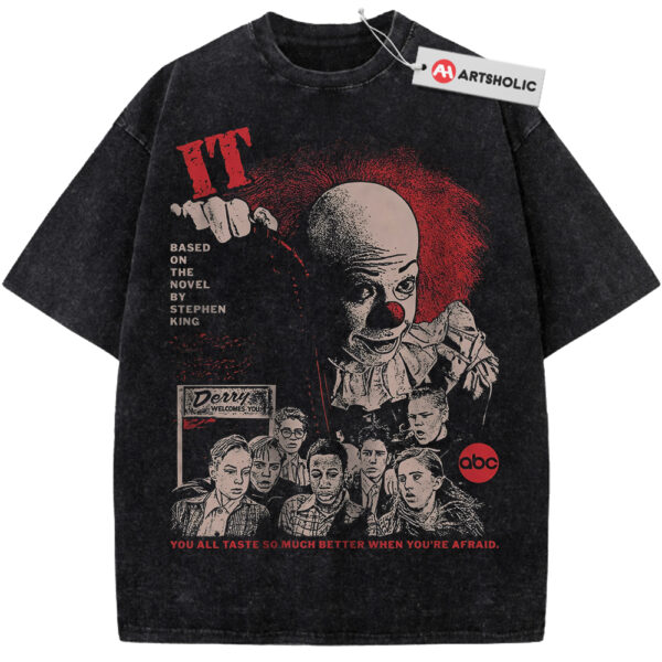 Pennywise Shirt, IT Shirt, Halloween Shirt, Horror Shirt, Vintage T-Shirt