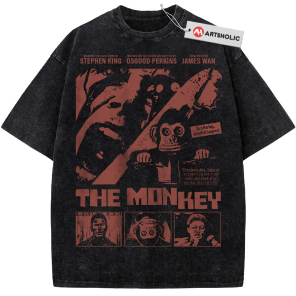 The Monkey Shirt, Halloween Shirt, Horror Shirt, Vintage T-Shirt