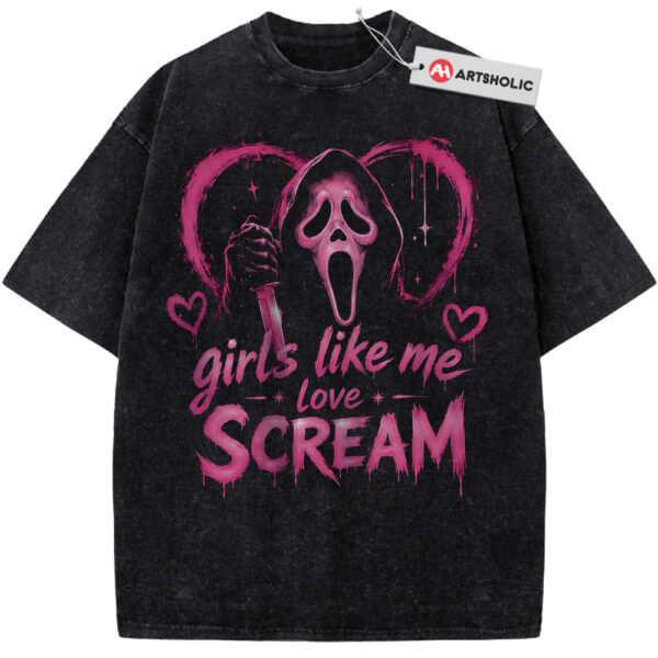 Ghostface Shirt, Scream Shirt, Halloween Shirt, Valentine Shirt, Horror Shirt, Vintage T-Shirt