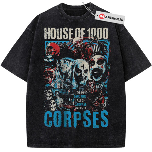 House of 1000 Corpses Shirt, Halloween Shirt, Horror Movie Shirt, Vintage T-Shirt