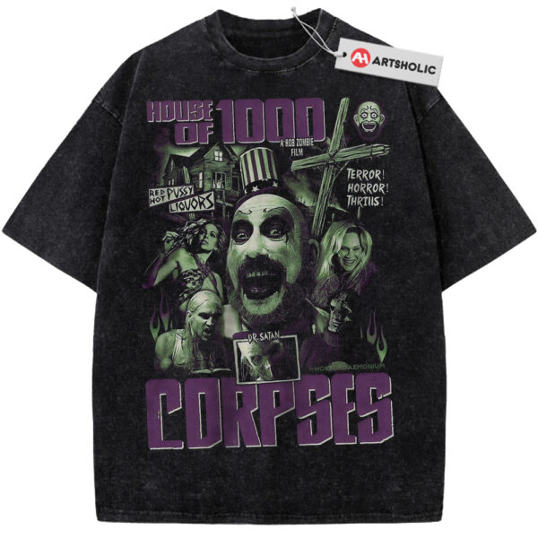 House of 1000 Corpses Shirt, Halloween Shirt, Horror Movie Shirt, Vintage T-Shirt