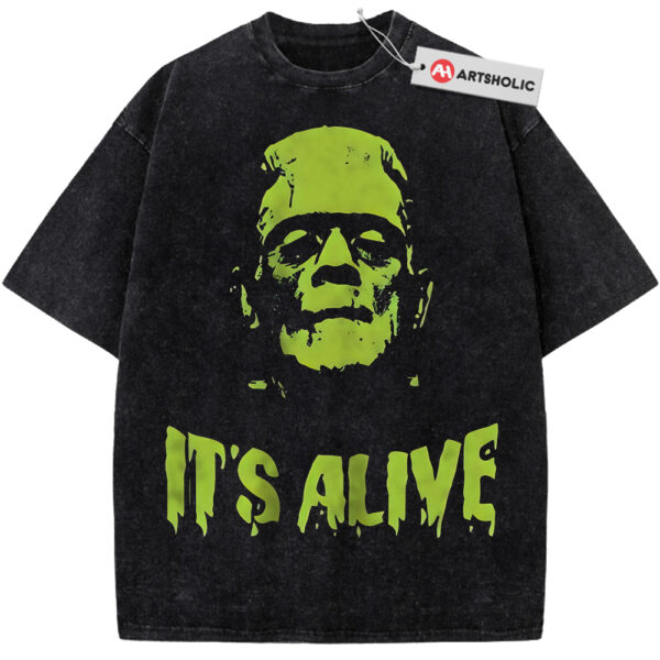 Frankenstein Shirt, Halloween Shirt, Horror Shirt, Vintage T-Shirt