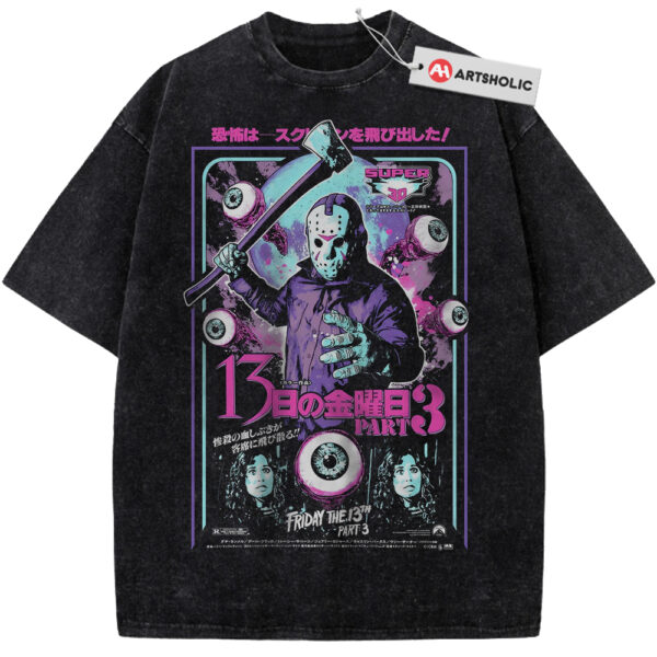 Jason Voorhees Shirt, Friday the 13th Shirt, Halloween Shirt, Horror Shirt, Vintage T-Shirt