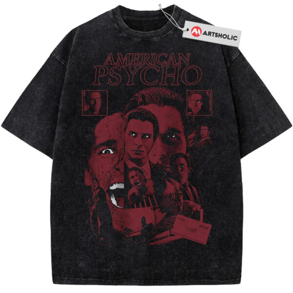 American Psycho Shirt, Halloween Shirt, Horror Movie Shirt, Vintage T-Shirt