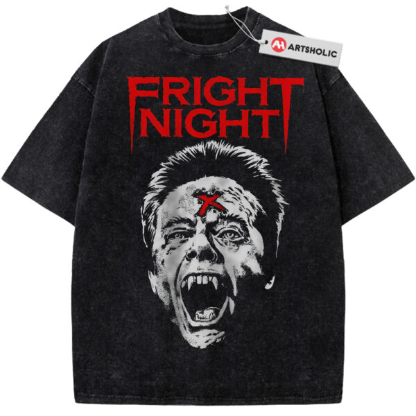 Fright Night Shirt, Halloween Shirt, Horror Shirt, Vintage T-Shirt