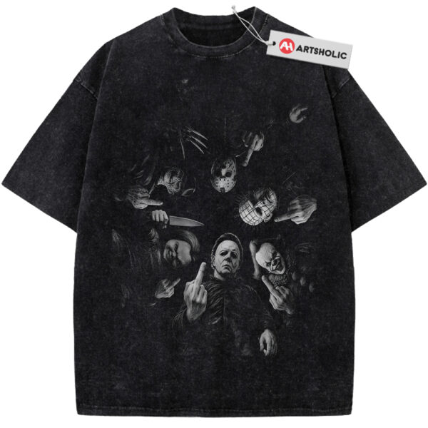 Chucky Shirt, Michael Myers Shirt, Jason Voorhees Shirt, Freddy Krueger Shirt, Pennywise Shirt, Pinhead Shirt, Halloween Shirt, Horror Shirt, Vintage Tee