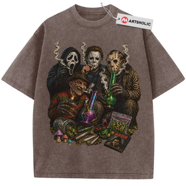 Iconic Slasher Villains Shirt, Halloween Shirt, Horror Shirt, Vintage Tee