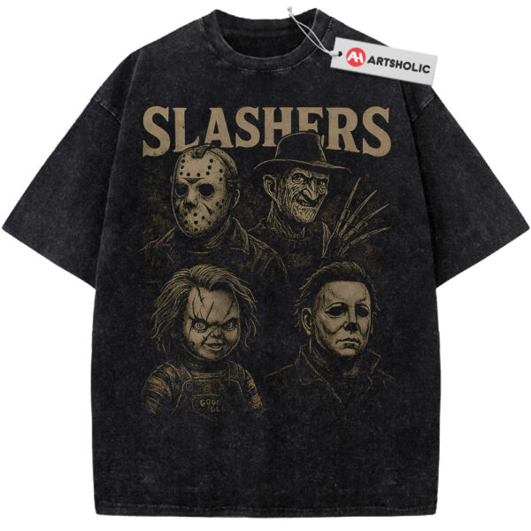 Chucky Shirt, Michael Myers Shirt, Jason Voorhees Shirt, Freddy Krueger Shirt, Halloween Shirt, Horror Shirt, Vintage Tee