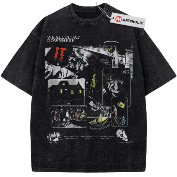 Pennywise Shirt, IT Shirt, Halloween Shirt, Horror Shirt, Vintage T-Shirt
