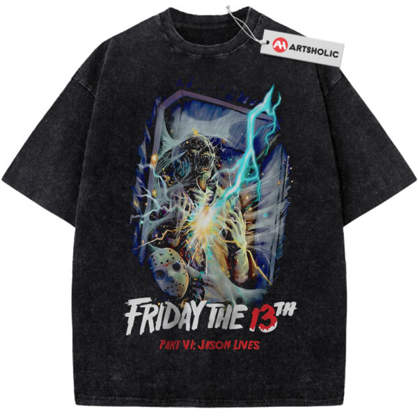 Jason Voorhees Shirt, Friday the 13th Shirt, Halloween Shirt, Horror Shirt, Vintage T-Shirt