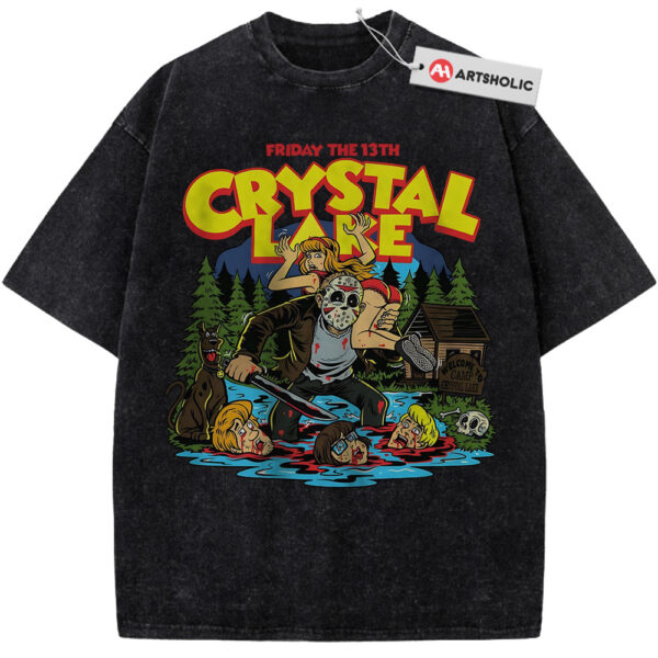 Jason Voorhees Shirt, Friday the 13th Shirt, Halloween Shirt, Horror Shirt, Vintage T-Shirt
