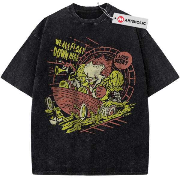 Pennywise Shirt, IT Shirt, Halloween Shirt, Horror Shirt, Vintage T-Shirt