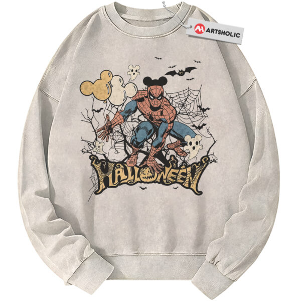 Spider-Man Sweatshirt, Halloween Sweatshirt, Marvel Comics Sweatshirt, Vintage Sweater