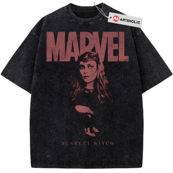 Scarlet Witch Shirt, Wanda Maximoff Shirt, Marvel Comics Shirt, Vintage T-Shirt